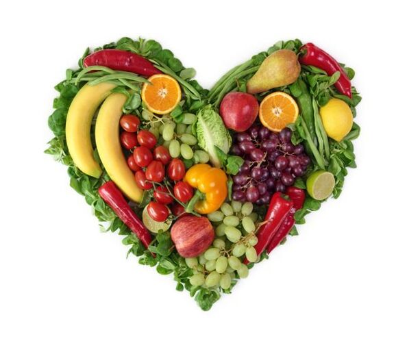 Menu para nutrição adequada