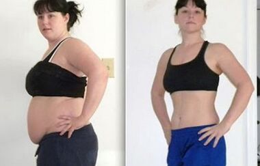 dieta por hora antes e depois das fotos